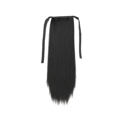 45cm/60cm/75cm/85cm Fashion Women Long Straight Drawstring Synthetic Hair Clip In High Ponytail Extension Hairpiece (1)