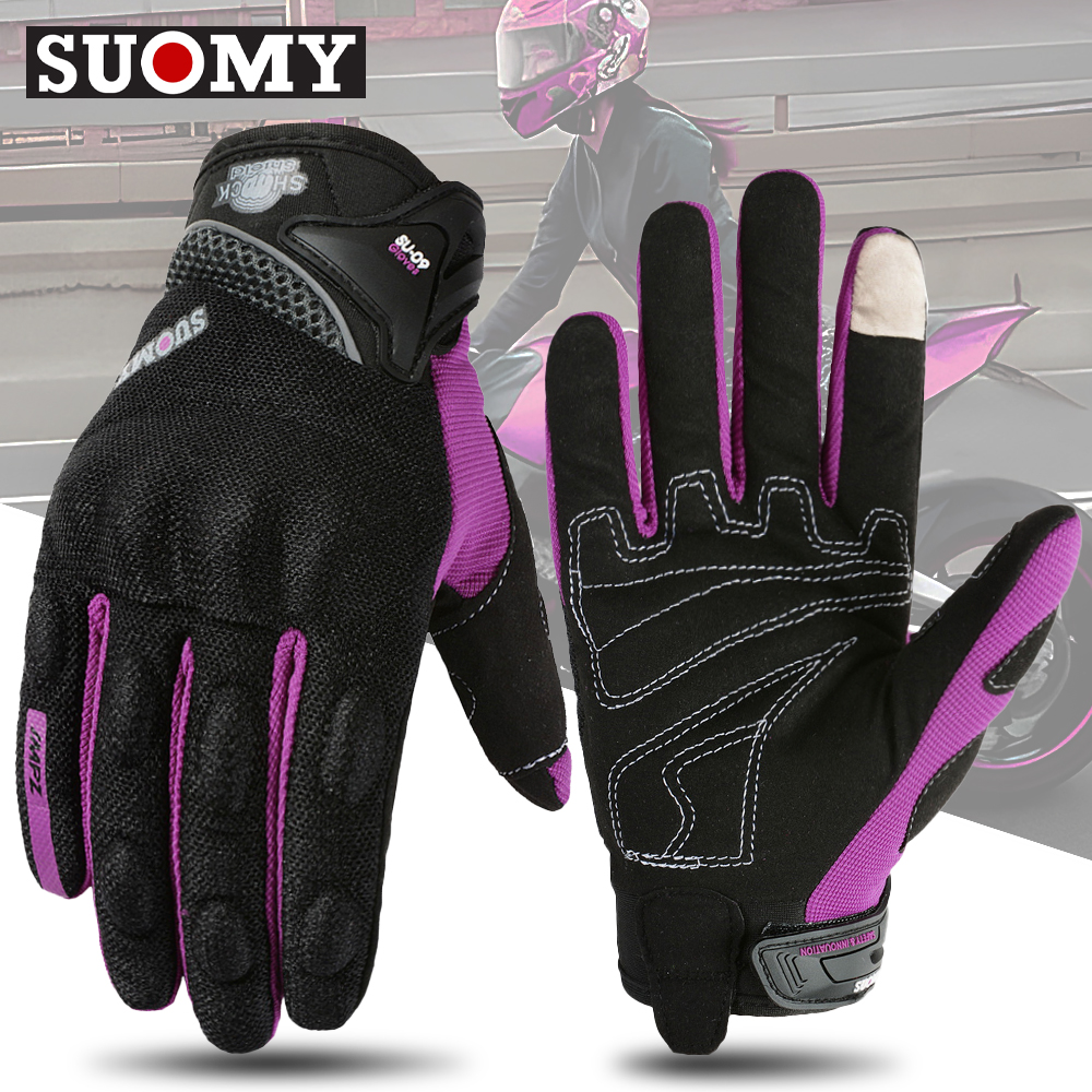 Touch Screen Summer Motorcycle Racing Gloves Men Cycling Gloves Breathable Biker Gloves Motorcross Gloves Anti-Full Comfortable