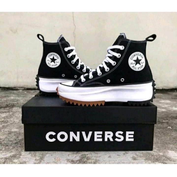 new Converse Run BTS Star Hike High Black Best-Selling Shoes | Lazada PH