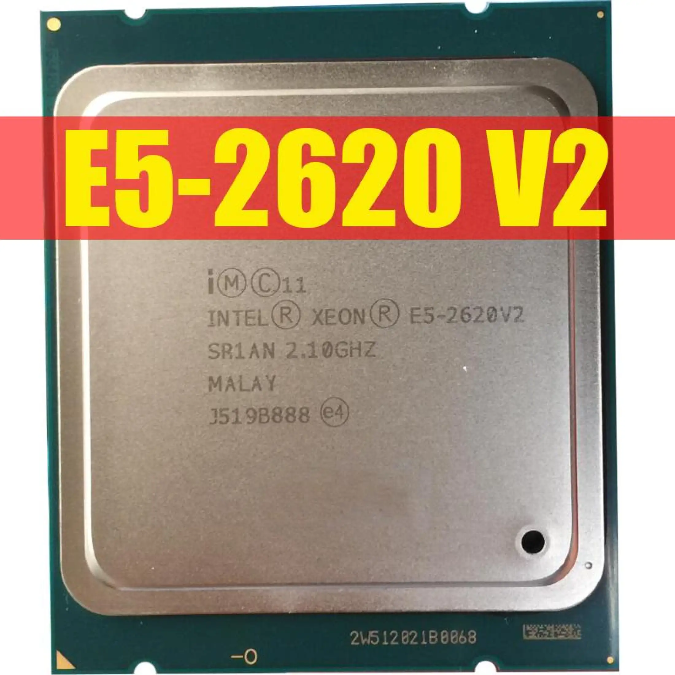 Intel Xeon E5-2620 V2 E5-2620V2 2.10GHz 6Core LGA2011 Processor