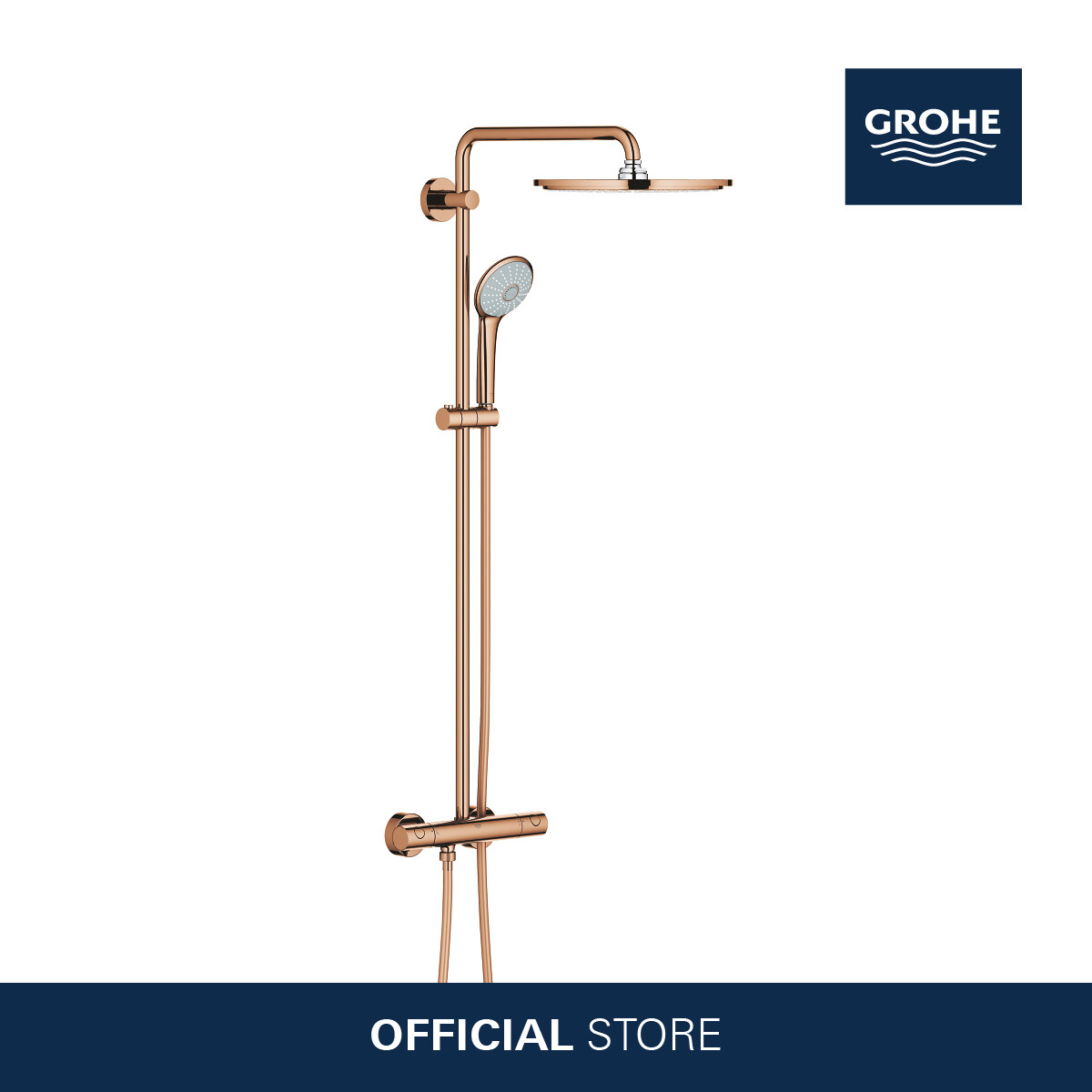 In particular Best at least GROHE EUPHORIA SYSTEM 310 SHOWER SYSTEM WITH THERMOSTATIC MIXER FOR WALL  MOUNTING 26075GL0 | Lazada