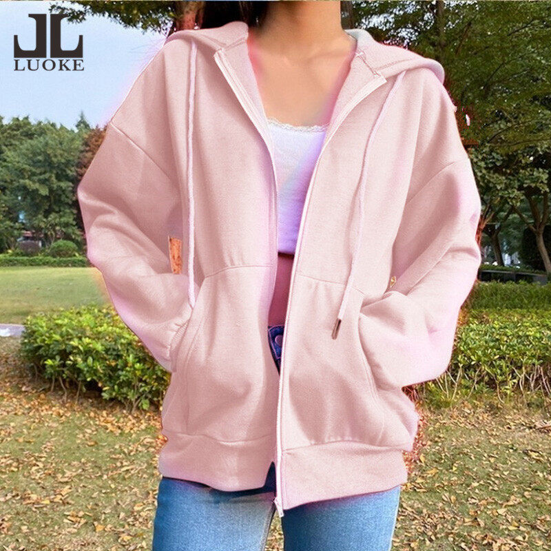 🇲🇾(READY KL STOCK) FELLO Korean Plus Size Hoodie Cap Women Running Yoga  Jacket Zipper Fitness Outer Top Sport Gym Sportwear Coat Shirt