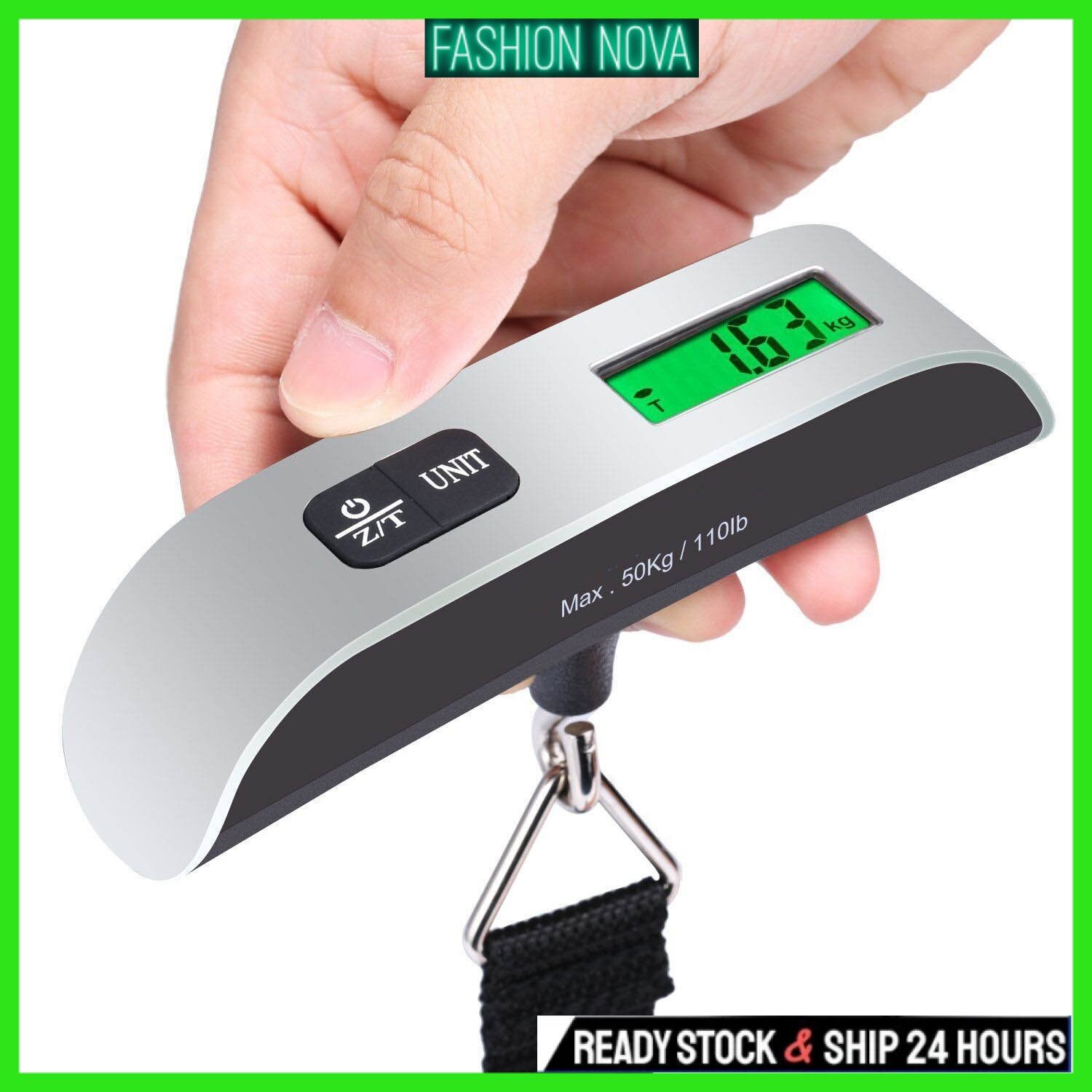 35kg Portable Hook Travel Handle Mechanical Weighing Fishing Luggage Scale  with Tape Measure - China Digital Scale, Portable Hanging Scale