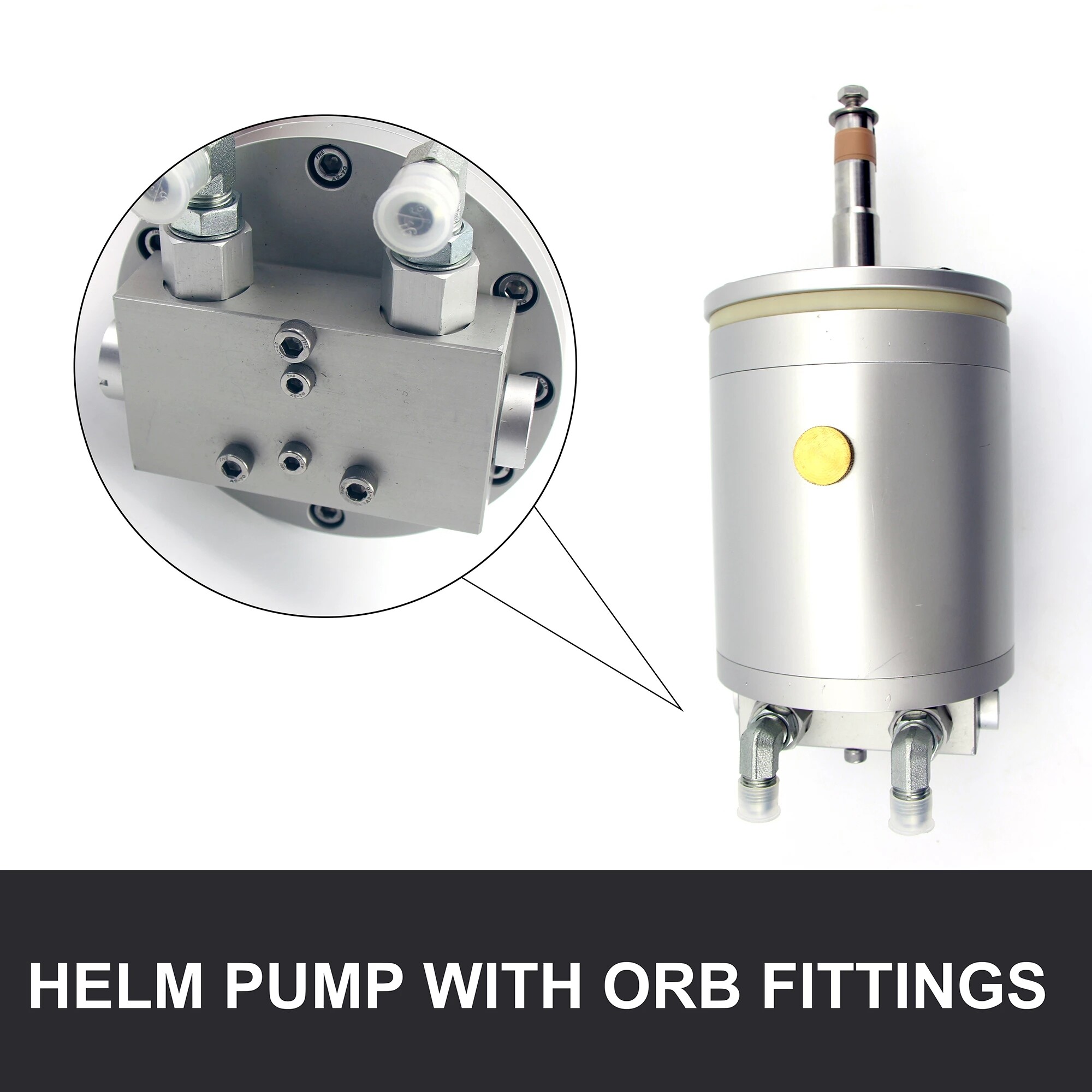 Winibo Helm Hydraulic Steering Pump for Marine Steering System For Fishing Boats Speedboat 45-88CC ราคา 20,449 บาท*ส่งฟรี