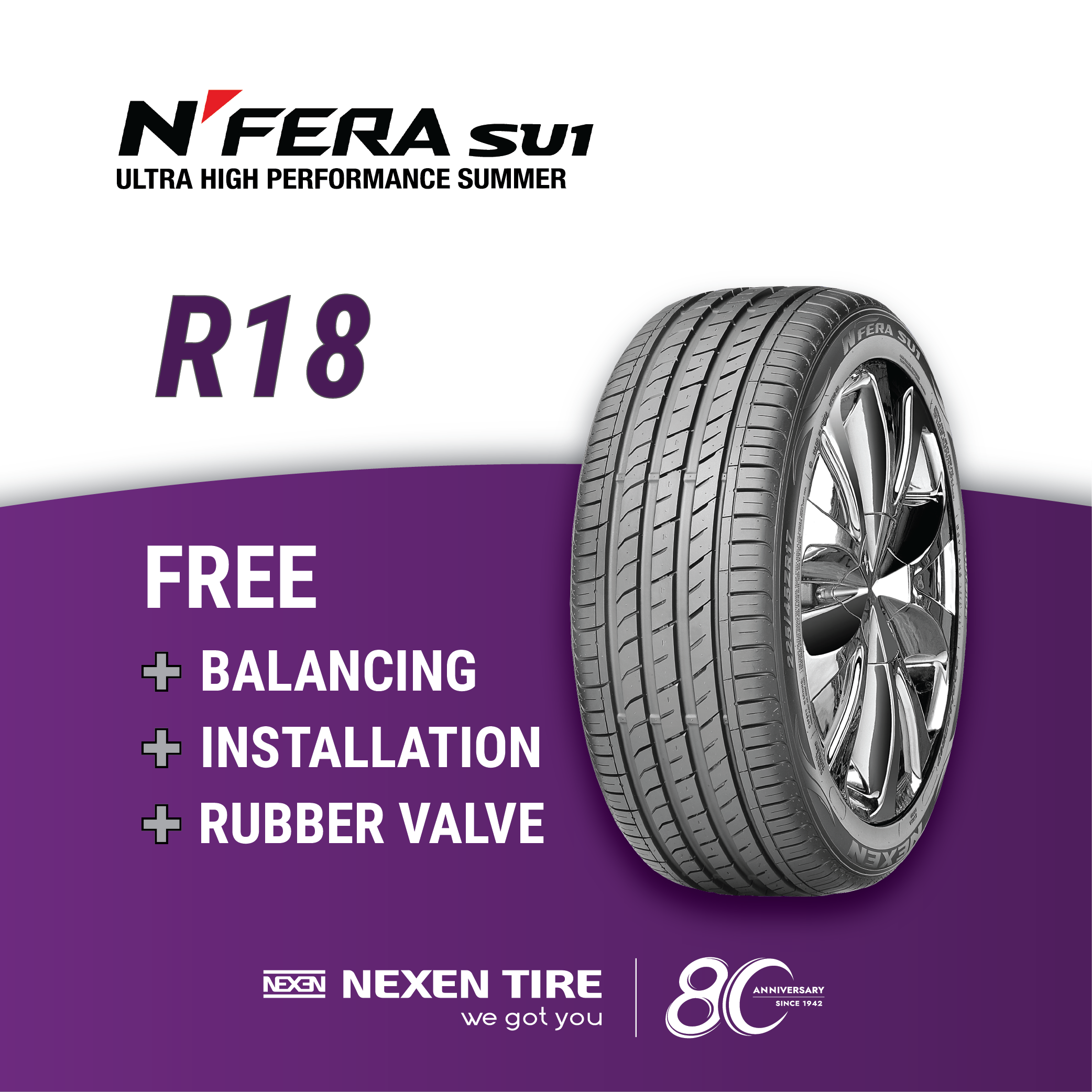 Nexen Tire N'FERA RU1 225/65/17 | Made in Korea | Lazada Malaysia