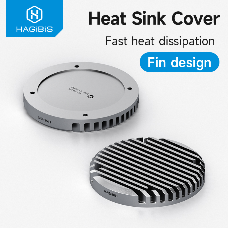 Hagibis Heat Dissipation Fins Cover For MC100 M.2 2230 NVMe SSD Enclosure With Magsafe For iPhone 15 Pro Max ProRes Cooling Upper Cover MC100 Replacement Parts Giá 159,000 Đồng*Miễn phí vận chuyển