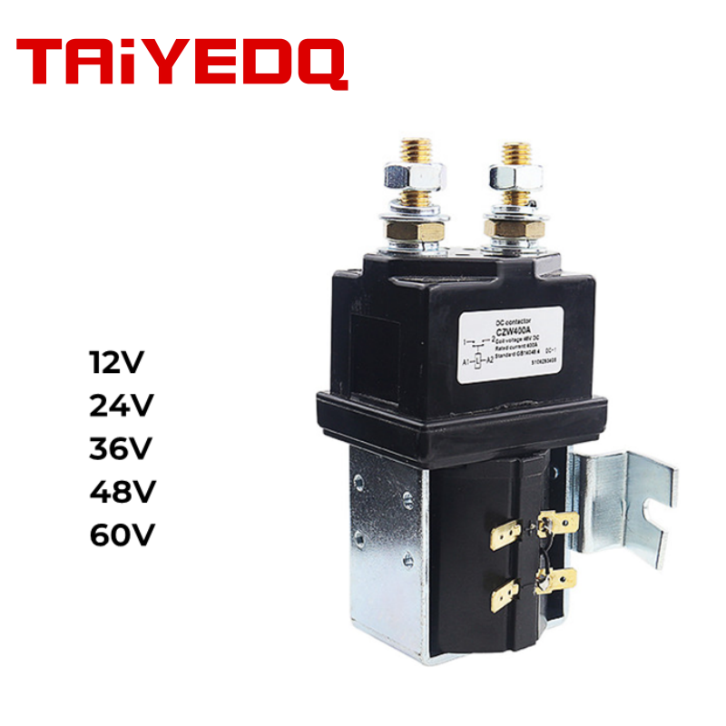 Rơ Le Điện Một Chiều CZW400A 12V 24V 36V 48V 60V Dùng Cho Xe Nâng Xử Lý Tời Xe Hơi