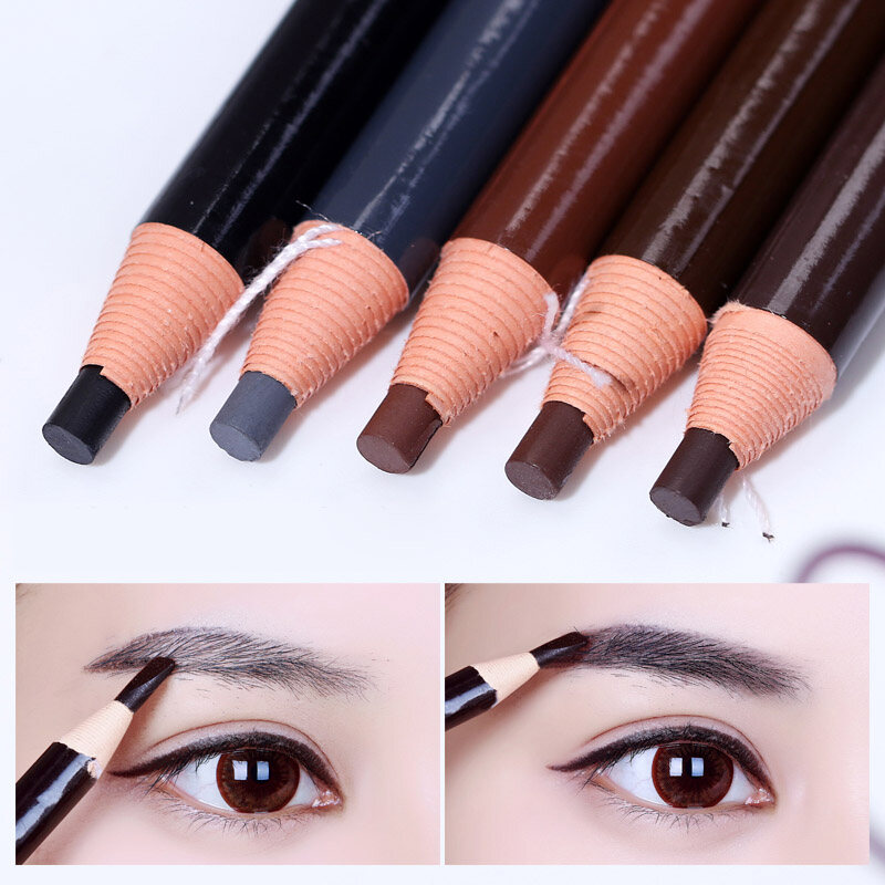 Gambar LemonBlue 5 Pcs Waterproof Microblading Eyebrow Peel off Pencil Makeup Eyebrow Pencil Cosmetics Tools