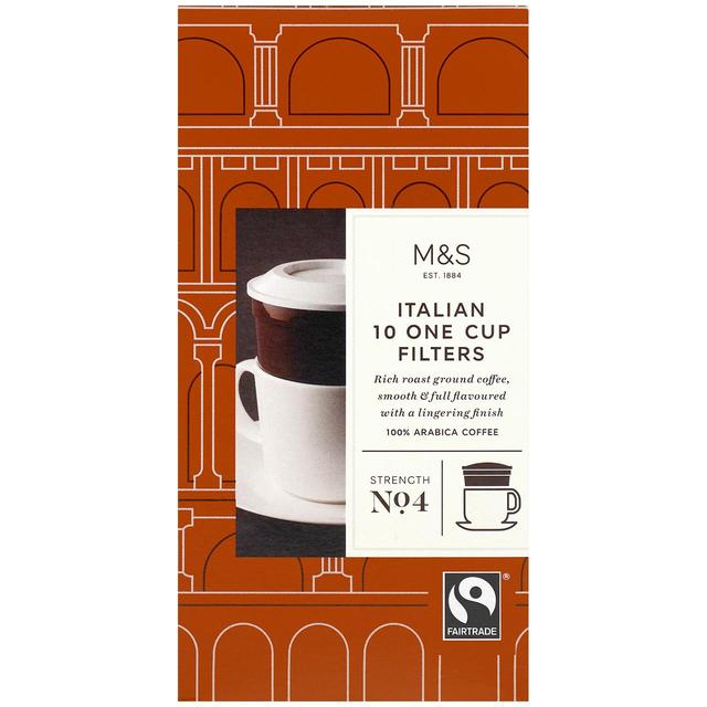 Cup Filters Italian Style Coffee 70g 