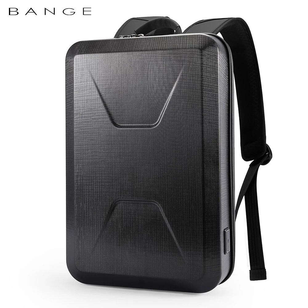 YILIONGDAQI Anti-thef Waterproof anti-collision PC hard shell men School Backpacks USB Charging Men Business Travel Bag Backpack fit for 16inch laptop ราคา 1,299 บาท*ส่งฟรี