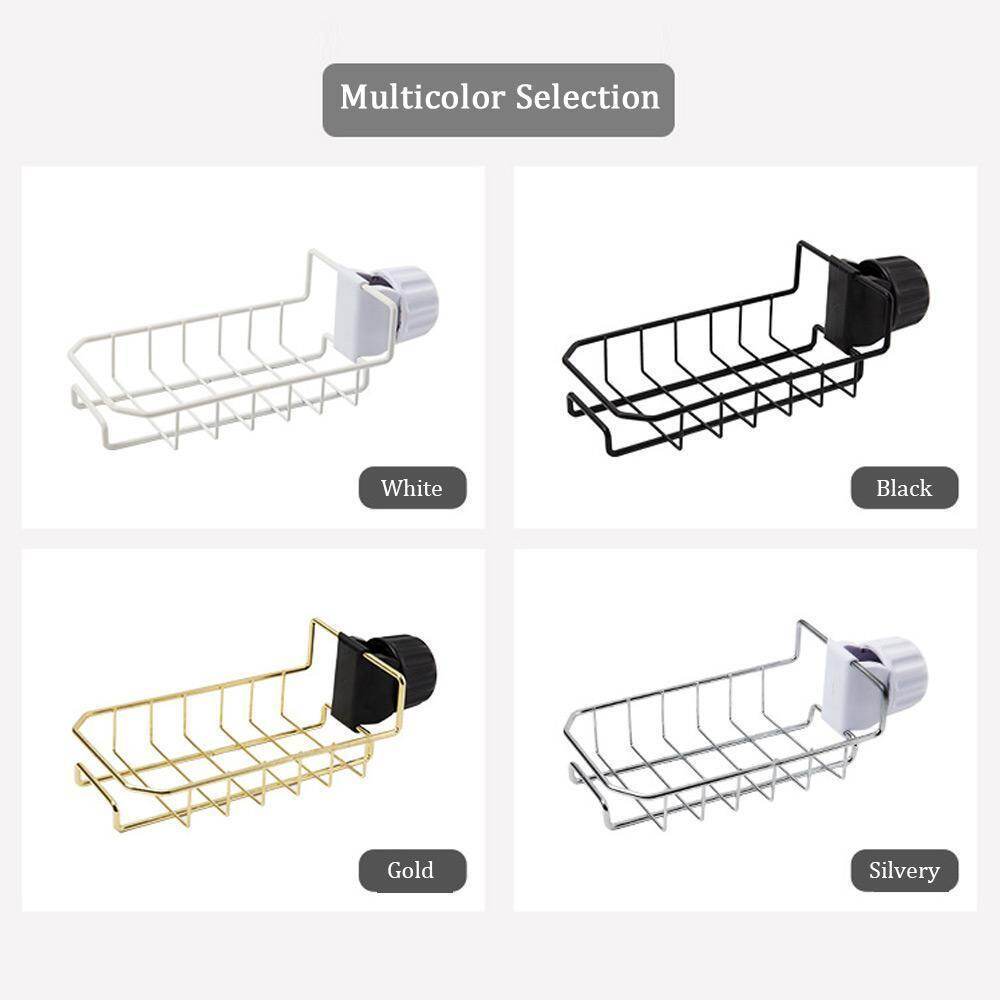 Kitchen Faucet Sponge Holder Stainless Steel Sink Sponge Holder