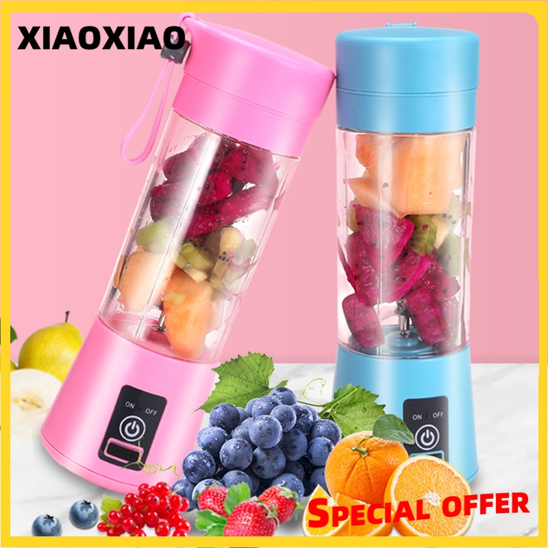 Gambar ?CW? Portable Electric Juicer Fruit Milkshake Mixers Juicers Cup Rechargeable USB Multifunction Automatic Blender Handheld Smoothie