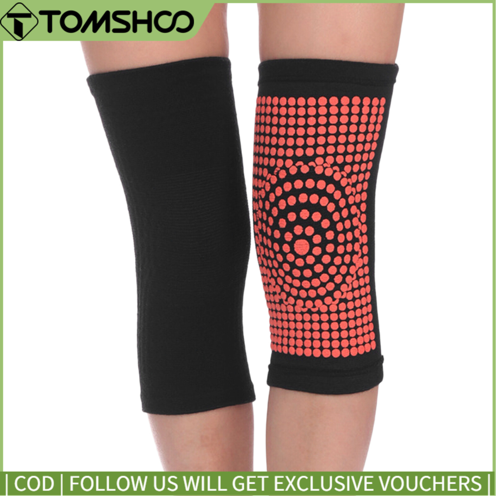Topp Cycling Winter Warm Knee Brace Pads Self Heating Knee Sleeve Thermal Leg Warmer Sports Knee Protector