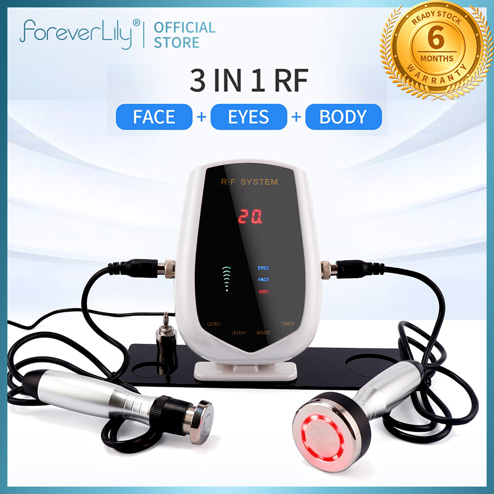 foreverlily Thiết Bị Làm Đẹp Giảm Béo Cơ Thể Bằng Sóng Vô Tuyến 3 Trong 1 Máy Căng Trẻ Hóa Da IPS Photon 5MHZ Nâng Cơ Mặt [GD]