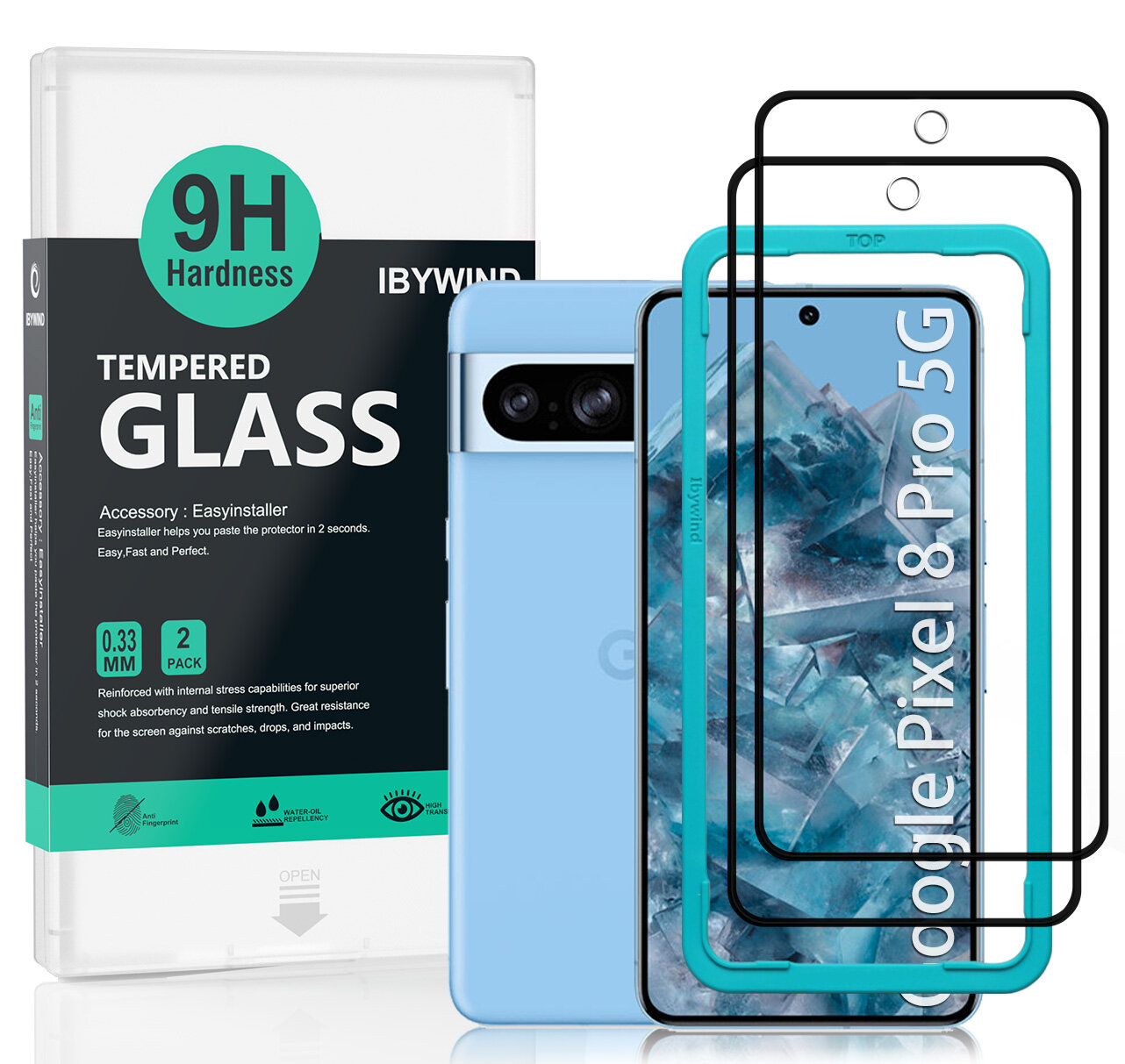 Ibywind voor Samsung Galaxy S25 FE 5G Screen Protector,2 Stuks Gehard