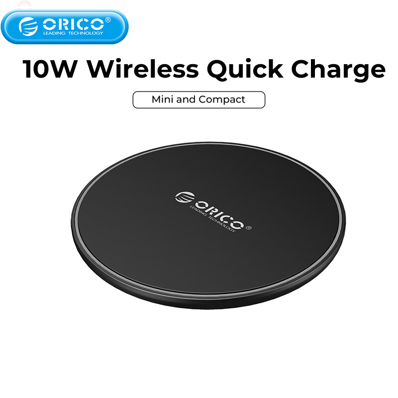 Sạc không dây qi orico 5w/7.5w/10w đệm sạc không dây có miếng dán cho iphone sạc x/xs max xr samsung huawei xiaomi