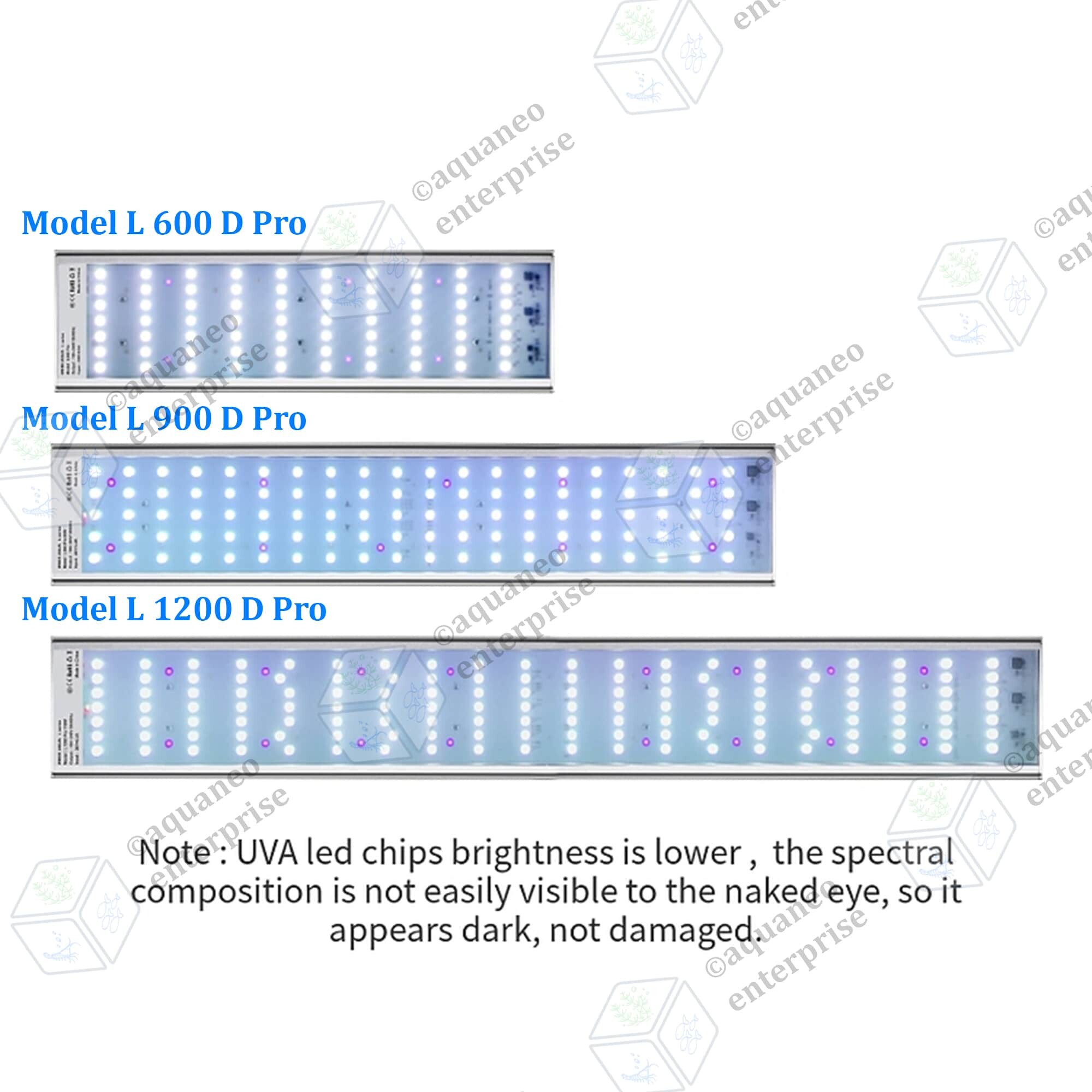 Week Aqua RGB Aquarium LED Light L Series - L600 D Pro 55W