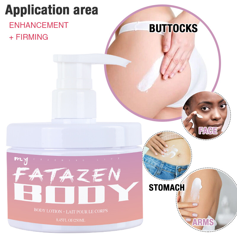 FATAZEN Skin Care Products Deep Moisturizing Mango Body Lotion for Dry Skin Whitening Body Lotion Dark Spot Remover Body Cream