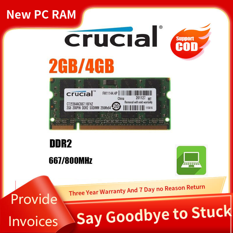 Three year warranty New 8GB 4GB 2X2GB PC2-6400S PC2-5300S DDR2