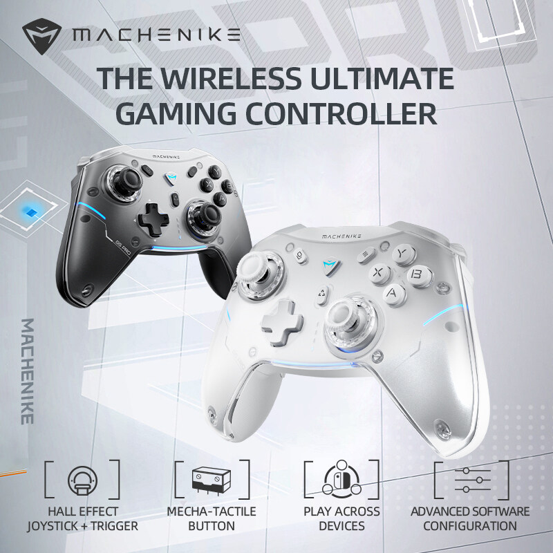 Machenike G5 Pro wireless gamepad controller Hall linear trigger
