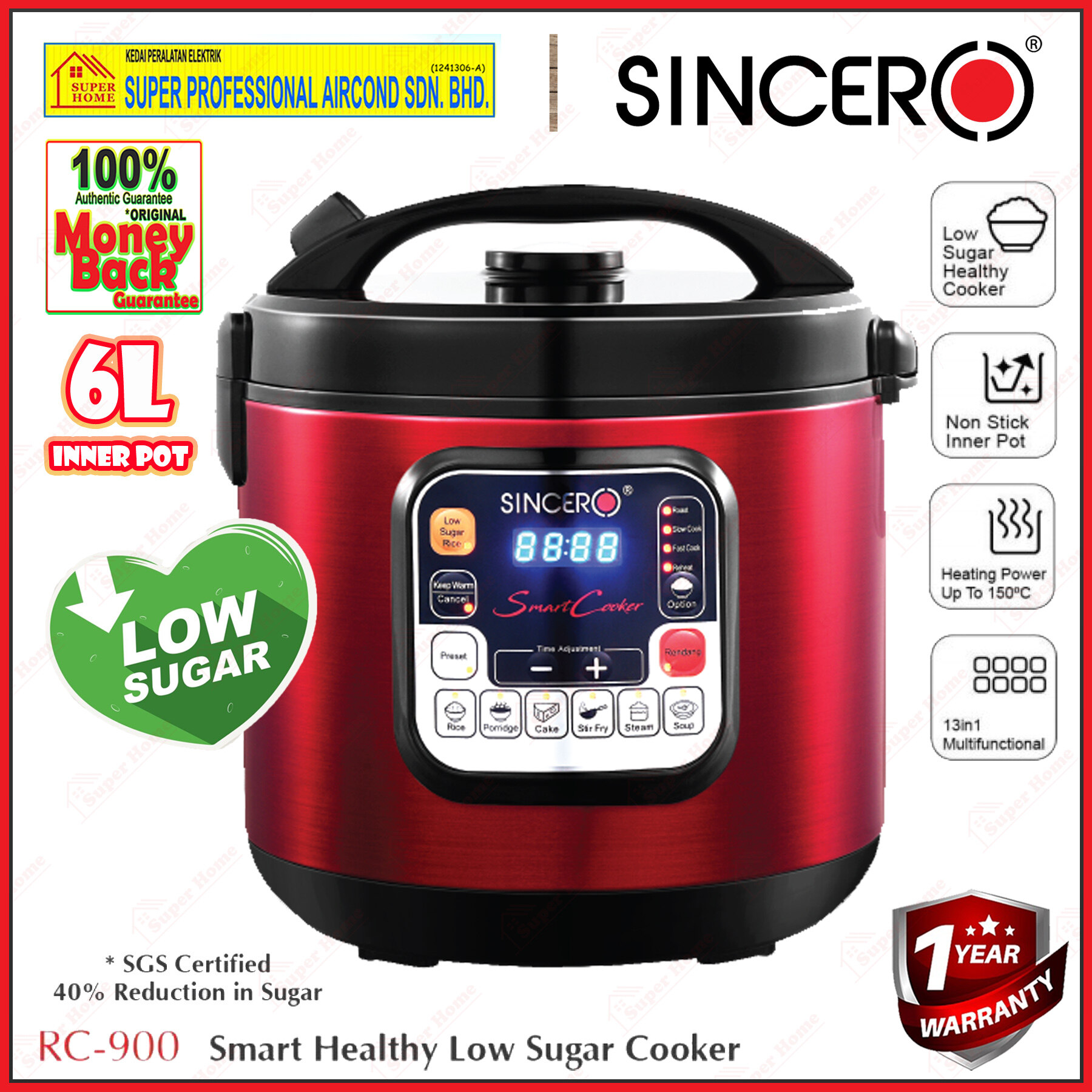 SINCERO Rice Cookers good price in Malaysia Best SINCERO Rice