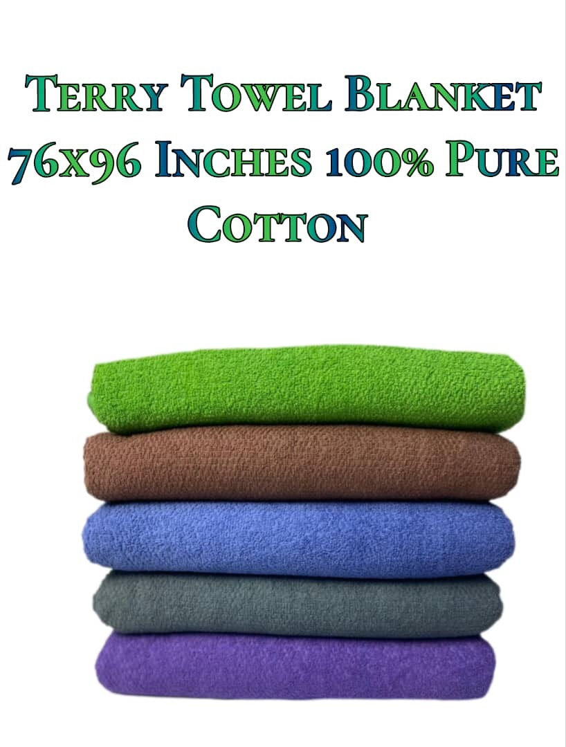 Terry best sale cloth blankets