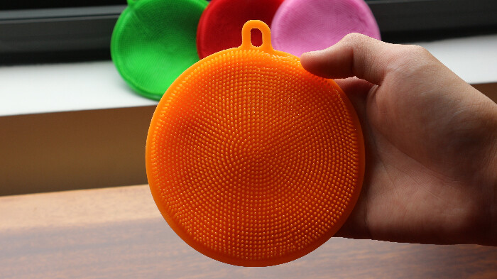 Trải nghiệm miếng rửa chén silicon đa năng
