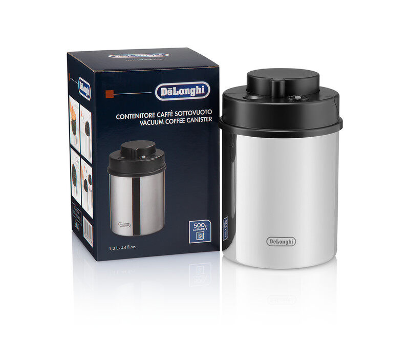 Delonghi Vacuum sealed coffee canister 1.3L Barista tools coffee (DLSC063) ราคา 1,354 บาท*ส่งฟรี