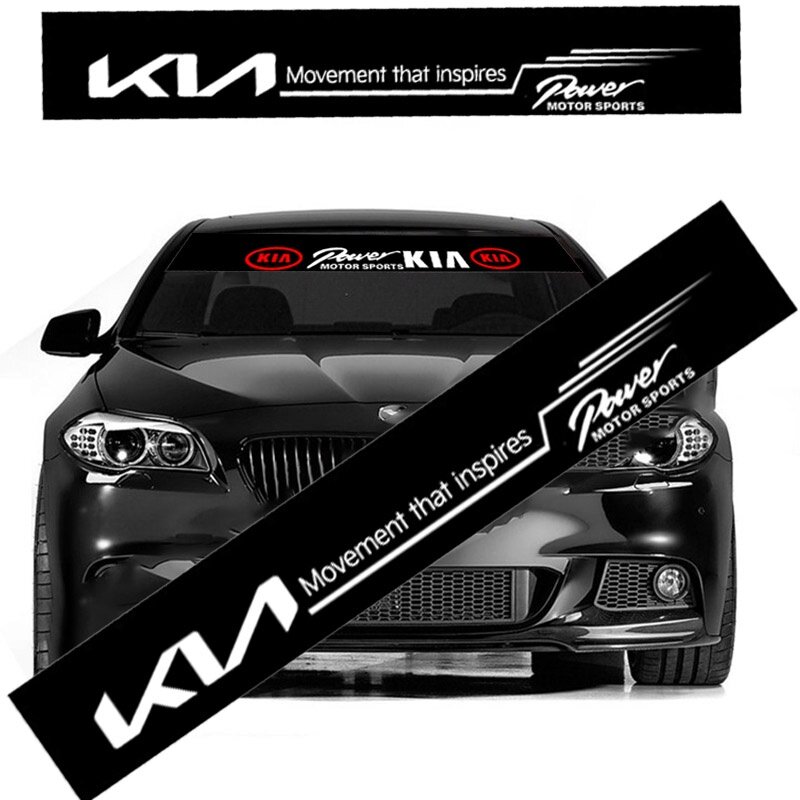 Kia store logo sticker