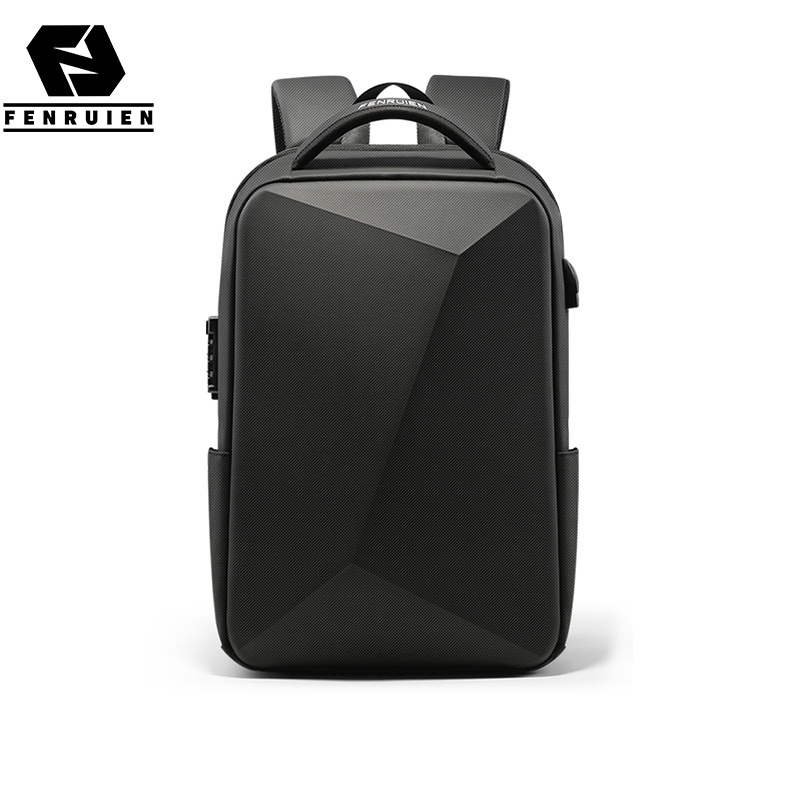 Fenruien Finryan laptop backpack anti-theft and waterproof backpack with USB charging multi-layer travel backpack technology sense backpack