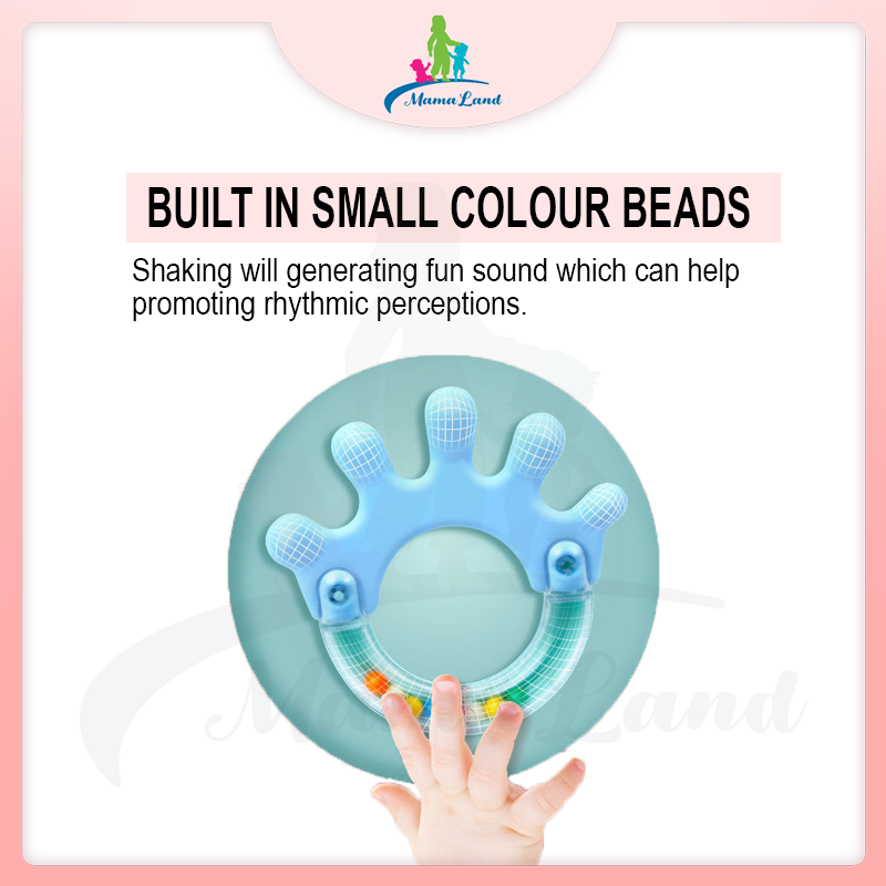 Newborn Teether Baby Toys Early Learning Education Infant Rattle BPA