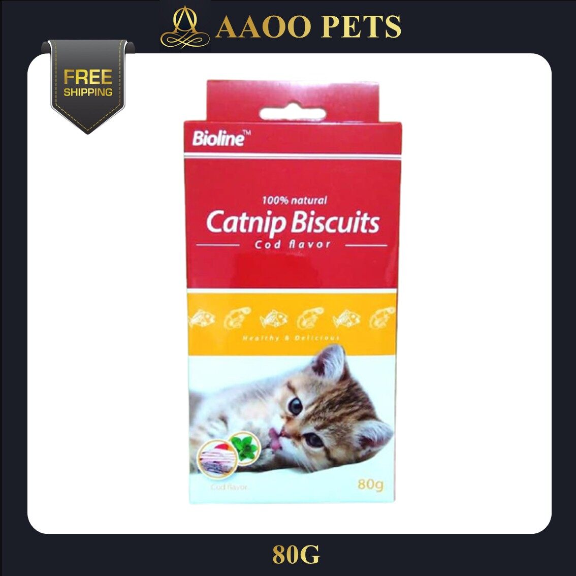 bioline catnip biscuits