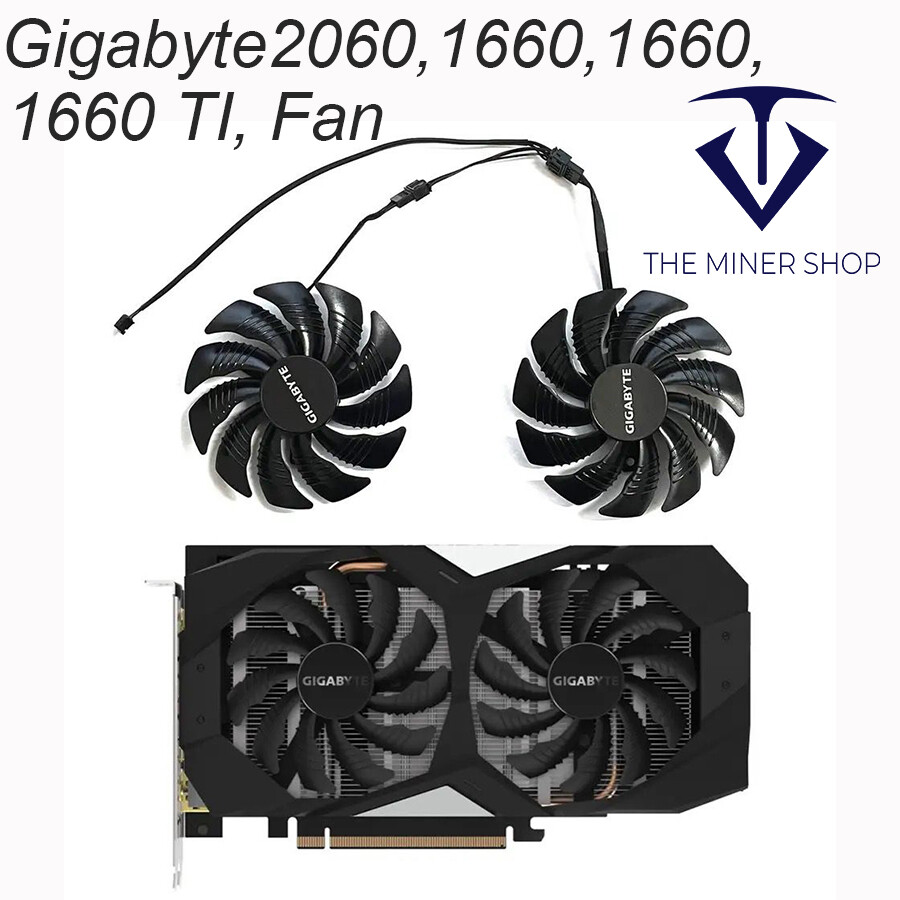 Fan 2060 Super 1660 Ti Gigabyte RTX 2060 GTX 1650 1660 1660 Ti Fan