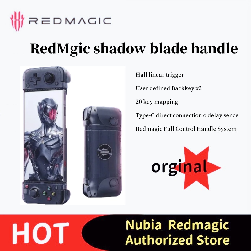 Nubia Redmagic shadow blade Dual Blade gamepad 2 1 For Gaming Phone Redmagic 9 pro Pro E-Sports Handle gamepad ราคา 3,956 บาท*ส่งฟรี