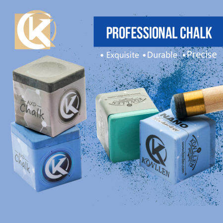 KONLLEN Billiards Chalk with Grip Power Nano Technology