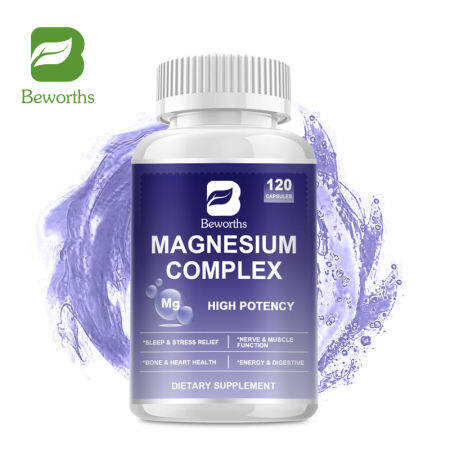 BEWORTHS Magnesium Complex Capsules: Sleep, Stress Relief, Health Benefits