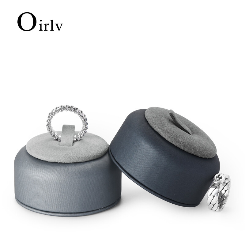 Oirlv giá trưng bày nhẫn vàng kim cương trang sức giá đỡ khay trưng bày trưng bày cửa hàng lễ cưới giá đựng nhẫn pu096