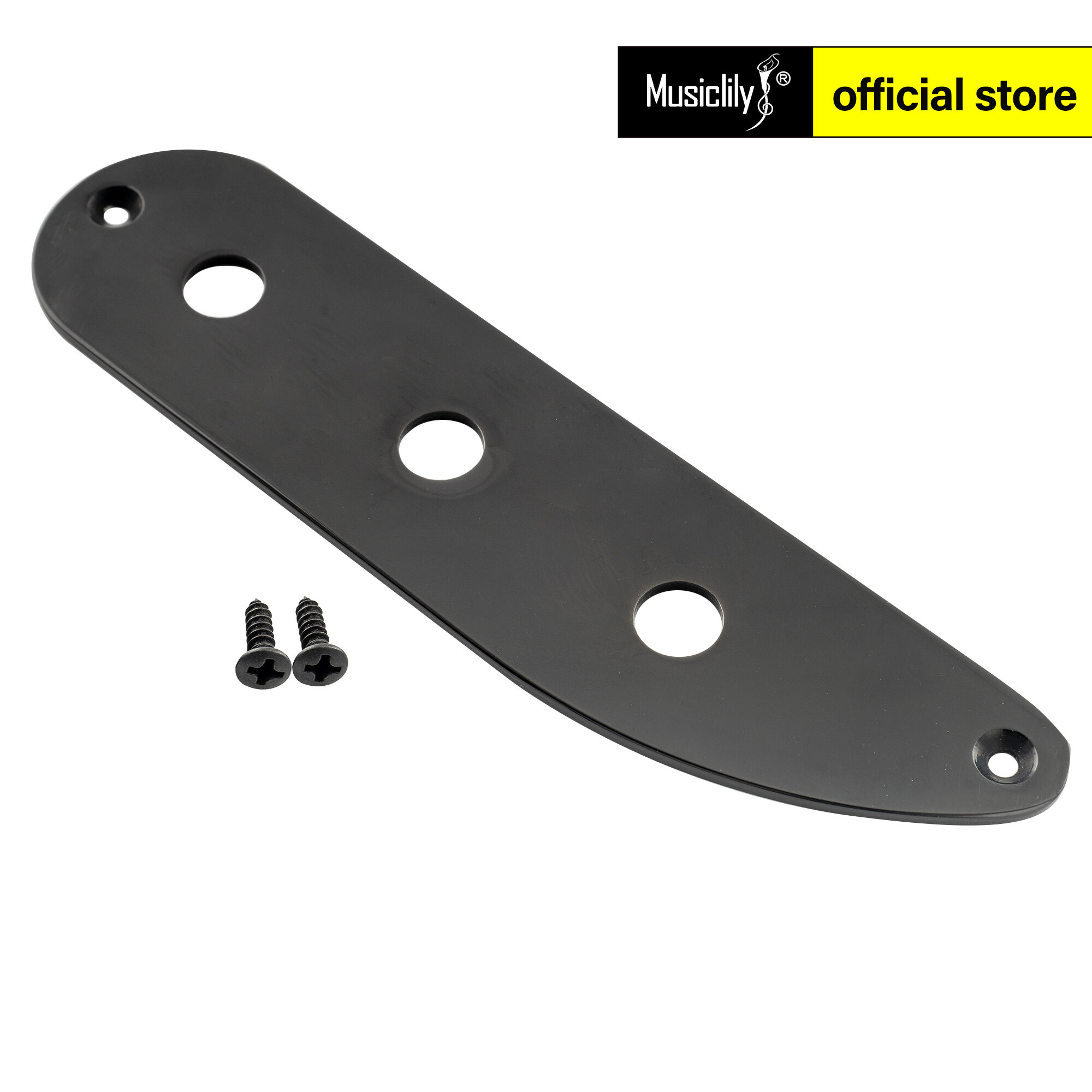 Musiclily Pro Thép 3-Lỗ Bass Bộ điều khiển guitar điện Cho Cổ Điển Pb/Tele Bass Phong Cách Điện Bass