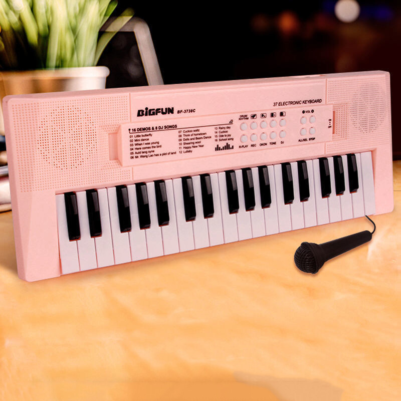 【YIDEA HONGKONG Electronic Piano with Mini Keyboard 37-key Electronic Keyboard Piano Children's Piano
