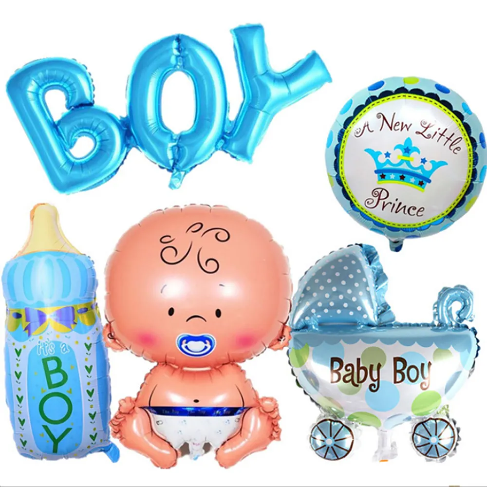 baby boy helium balloons