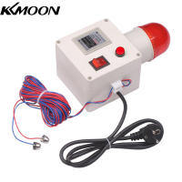 KKmoon Water Level Indicator Alarm Water Level Alarm Sensor Waterline Indicating Alarm Low or High Water Level Sensor Alarm with Silencer Switch