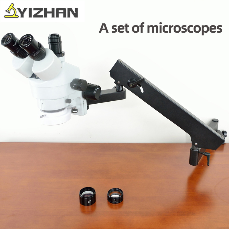 【a set in stock】Smart Simul Focal Microscope 3.5X-90X Articulating Arm Zoom Stereo Microscope Phone PCB Repair Tools ราคา 12,309 บาท*ส่งฟรี