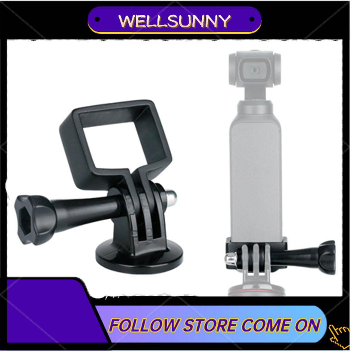 Wellsunny cho DJI OSMO Túi cầm tay núi chủ DJI Osmo túi mở rộng Chân Đế Cố Định Chủ với bộ chuyển đổi Gopro cho Giá ba chân, cho DJI OSMO Túi Gimbal Phụ kiện t