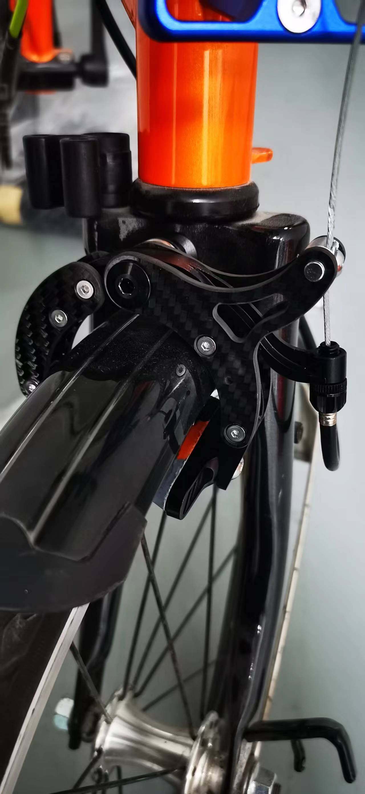 Road Folding Bike C Brake Carbon Fiber Dual Pivot Calipers 142G