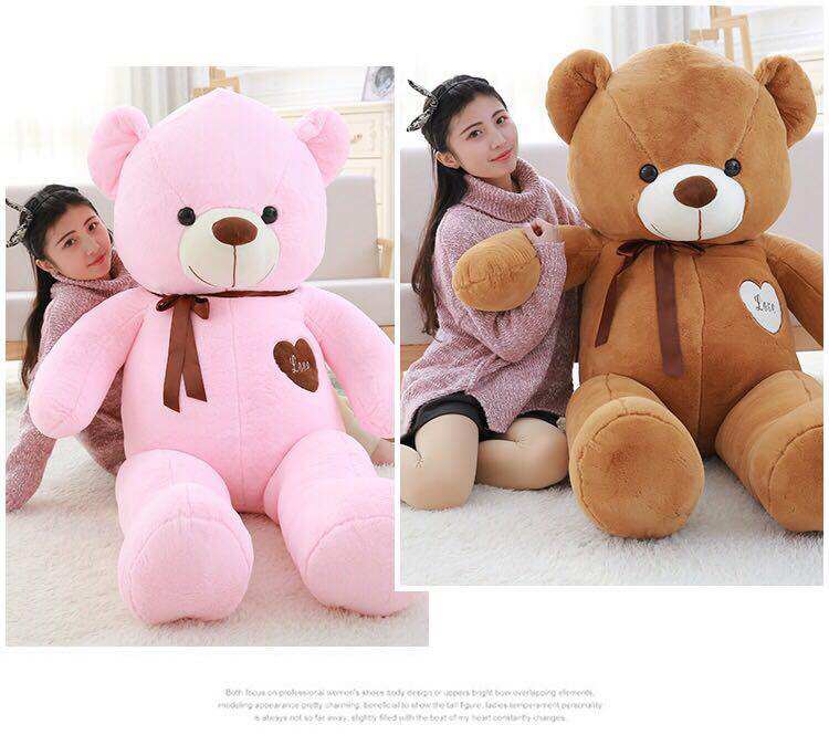 Teddy bear doll plush toys Ragdoll big hug panda birthday gift pillow for Girl Valentines Day doll