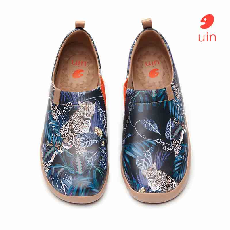 รองเท้าผ้าใบผู้ชาย รองเท้าสนีกเกอร์แฟชั่นดีไซน์เท่ใส่สบาย UIN Toledo I ผู้ชายรองเท้าหนัง PU เดินบนรองเท้าไม่มีส้นรองเท้าผ้าใบแฟชั่นสบาย