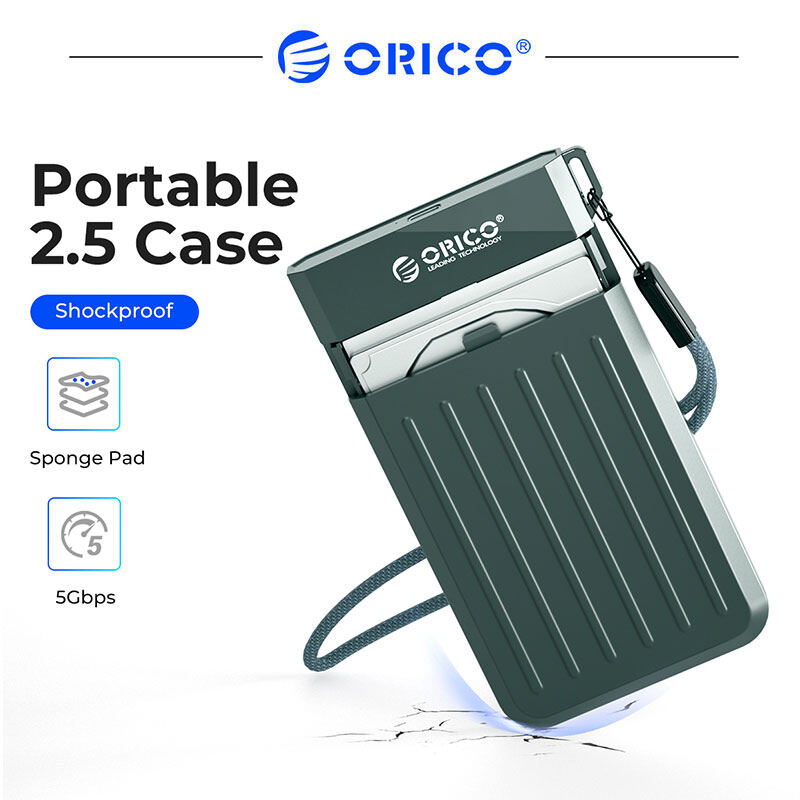 Orico hộp đựng ổ cứng bộ chuyển đổi sata 2.5 sang usb 3.0 vỏ bọc ổ cứng cho ổ ssd hộp hdd type c 3.1 vỏ bọc ổ cứng gắn ngoài hd