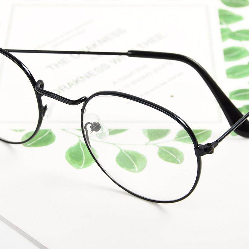 Kacamata Wanita Fashion Retro Klasik Uniseks Lingkaran