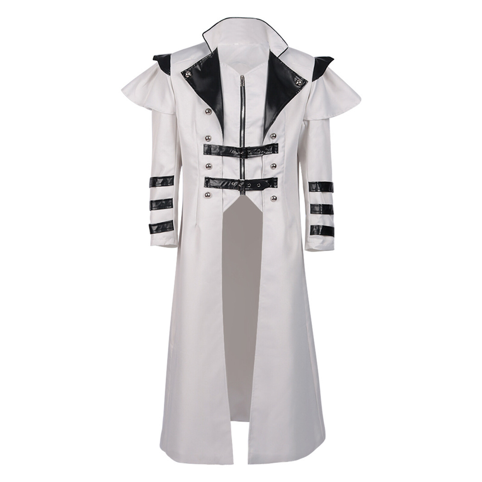 Cổ điển cho nam phong cách Cung điện Áo Khoác Người Đàn Ông Windproof phong cách cung điện Áo Khoác Người Đàn Ông Của Retro Gothic Steampunk Áo khoác hóa trang Cho Halloween biểu diễn sân khấu