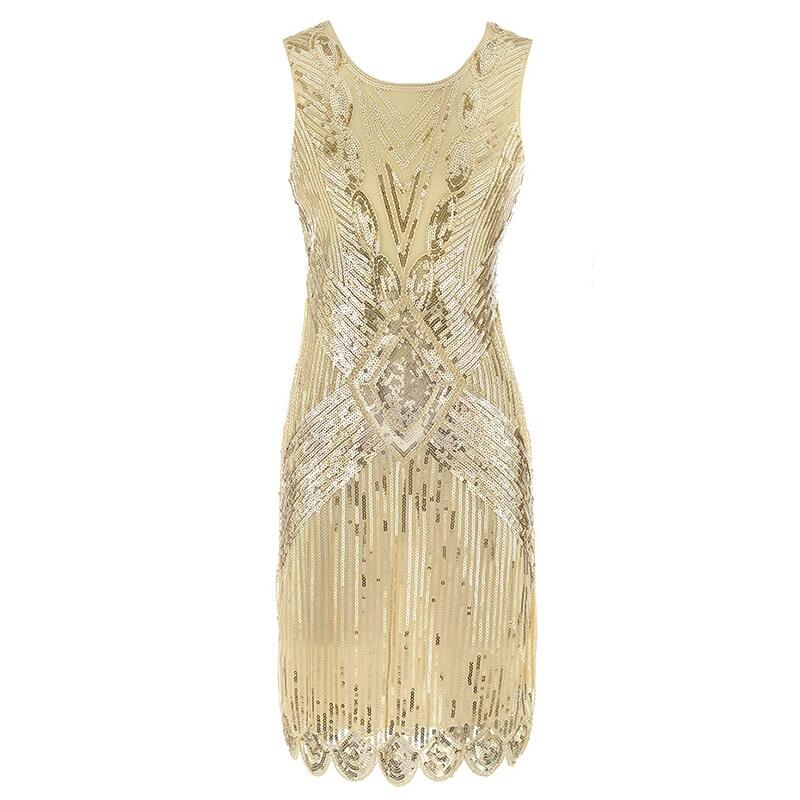 1920S FRINGE FLAPPER DRESS (5)